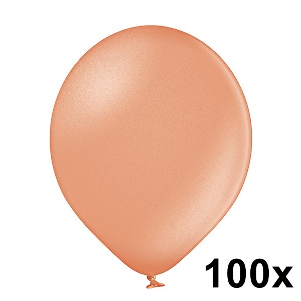 Metallic Rosé Goud 100 Stuks
